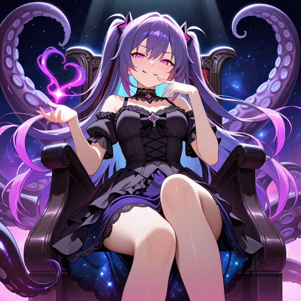 Nyra - eldritch goddess portrait